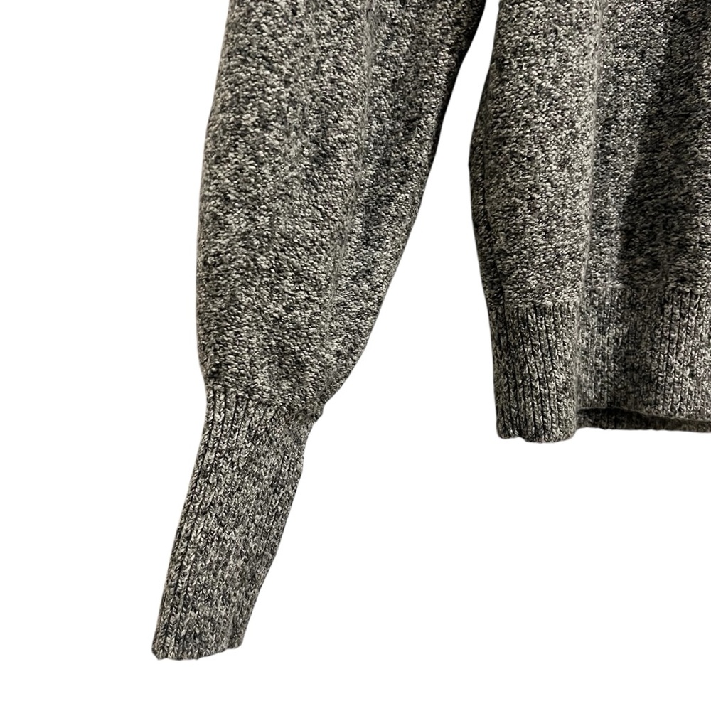 Uniqlo Gray Black Long Sleeve Cotton Sweater Size XS - Picture 2 of 4
